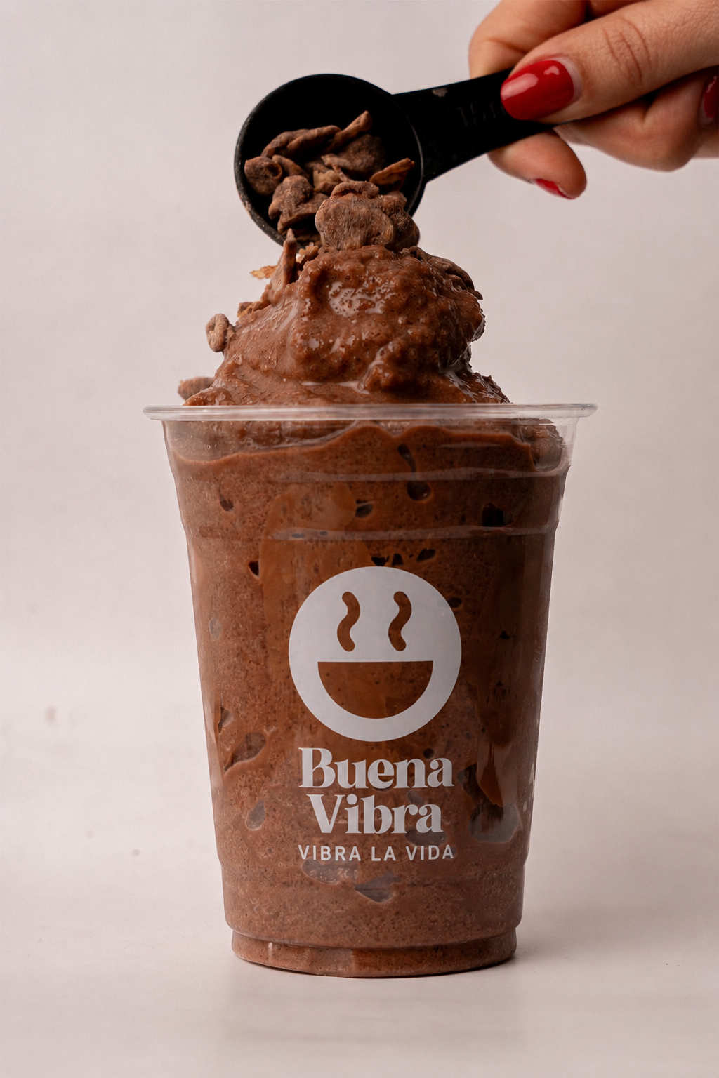 Frappe de Chocolate y Proteina