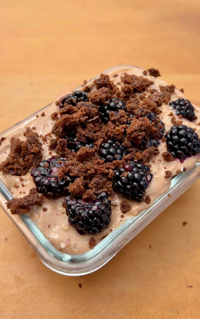 Mousse de Chocolate Proteico