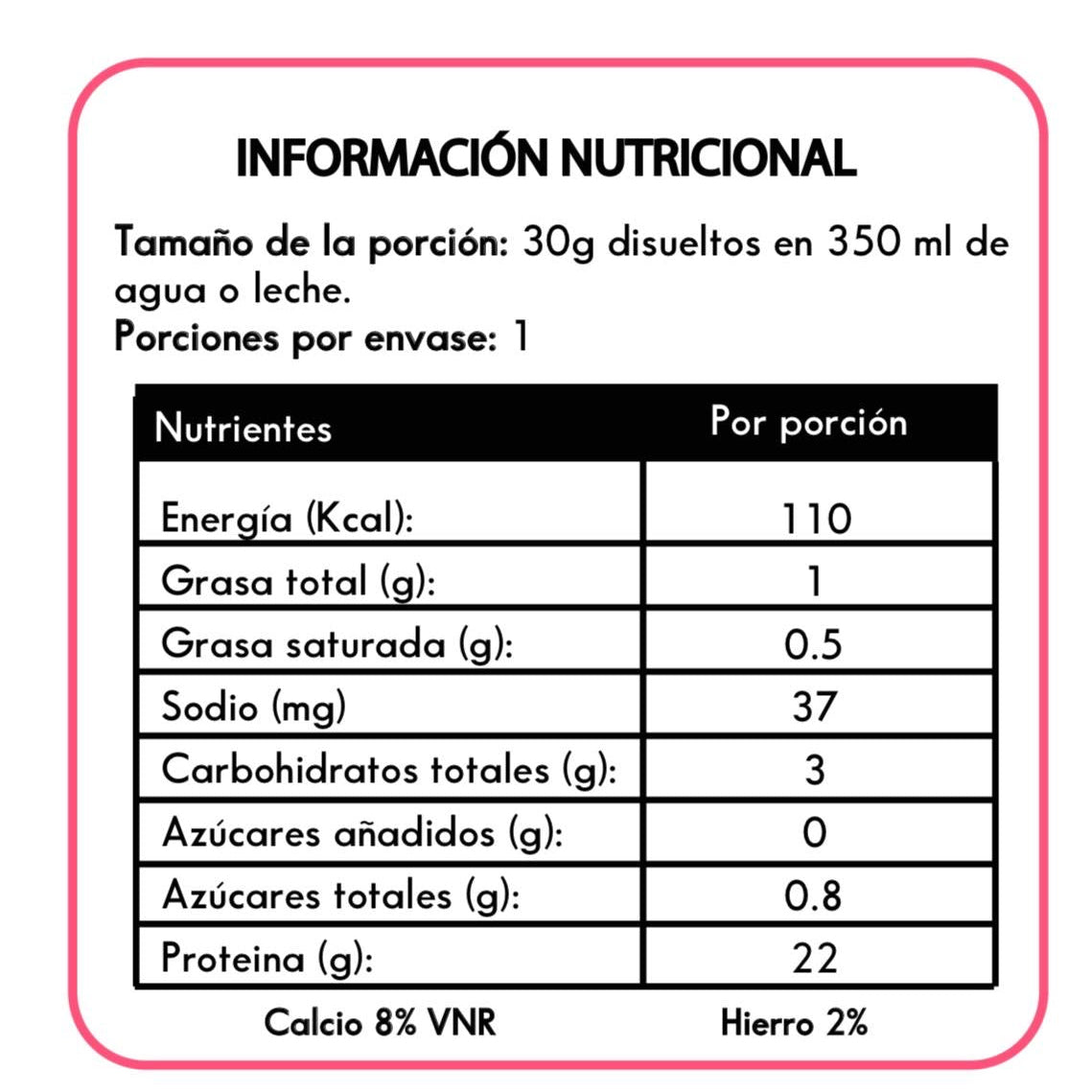 Café con Proteína Chocolate To-Go Sachet 30g