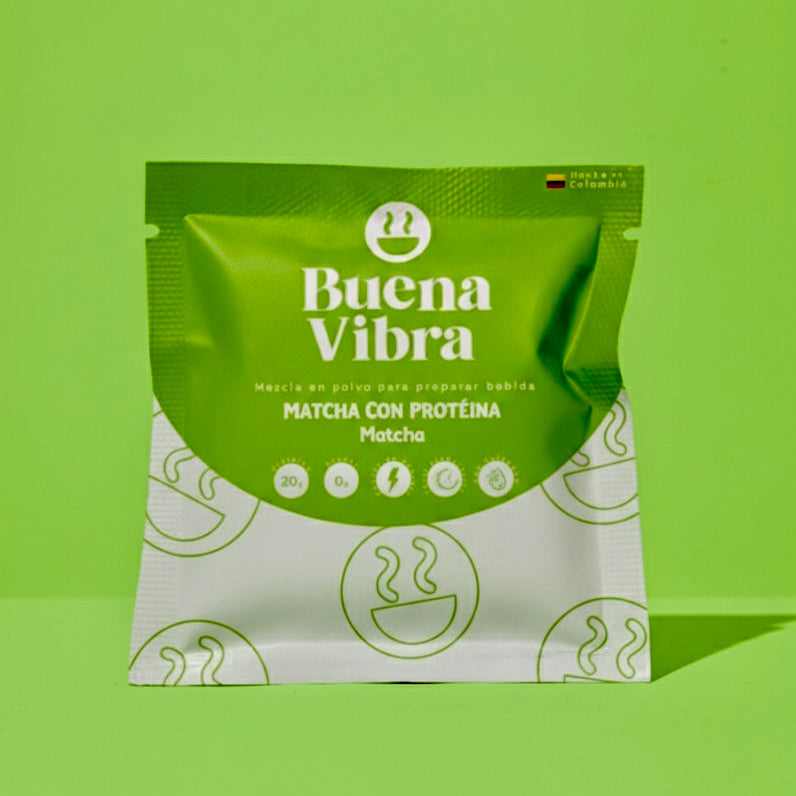 Matcha con Proteína To-Go Sachet 30g