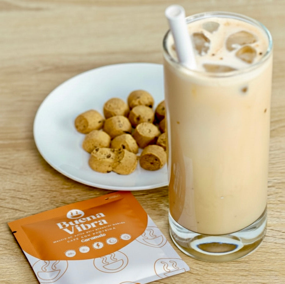 Café Con Proteína Caramelo to-go