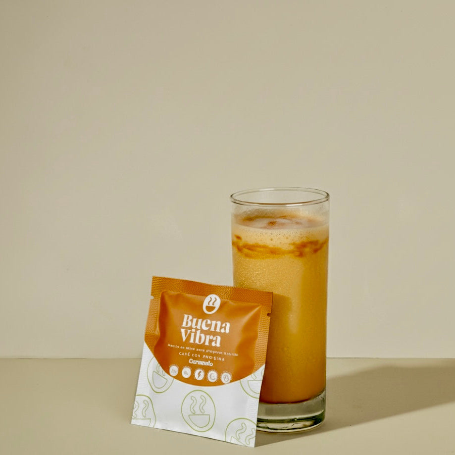 Café con Proteína Caramelo To-Go Sachet 30g