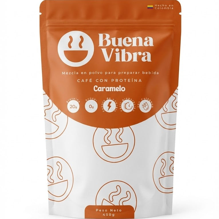 Café con Proteína de Caramelo 450g