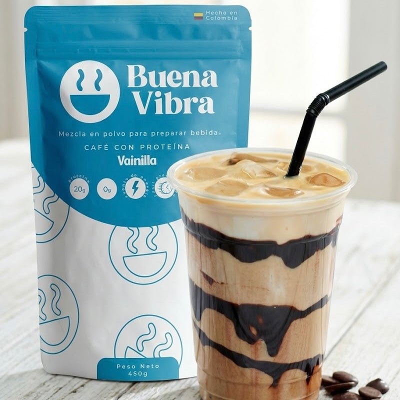 Café con Proteína de Vanilla 450g