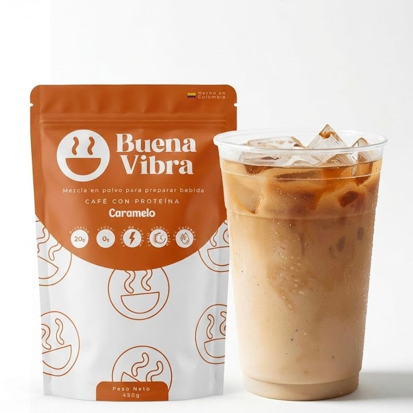 Café con Proteína de Caramelo 450g