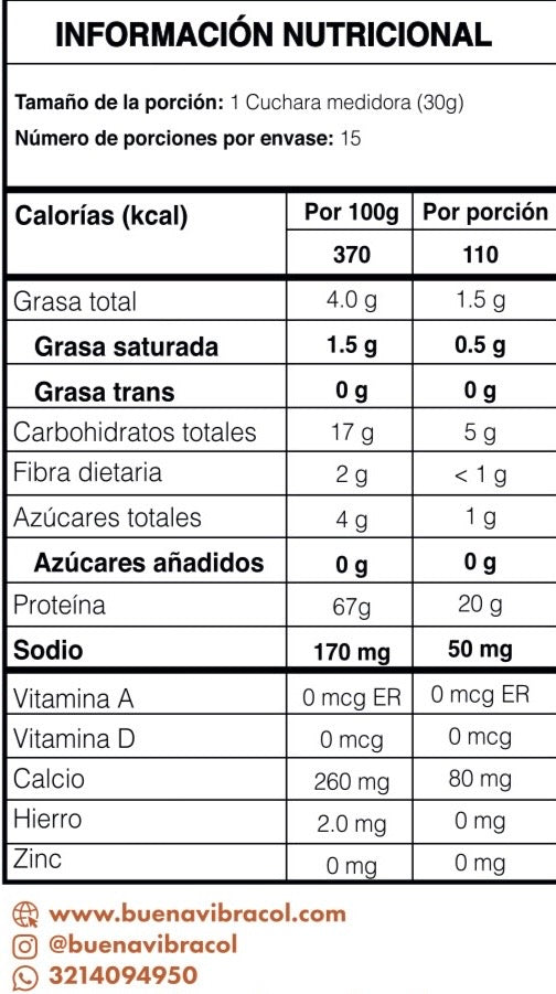 Latte de Proteína de Caramelo 450g