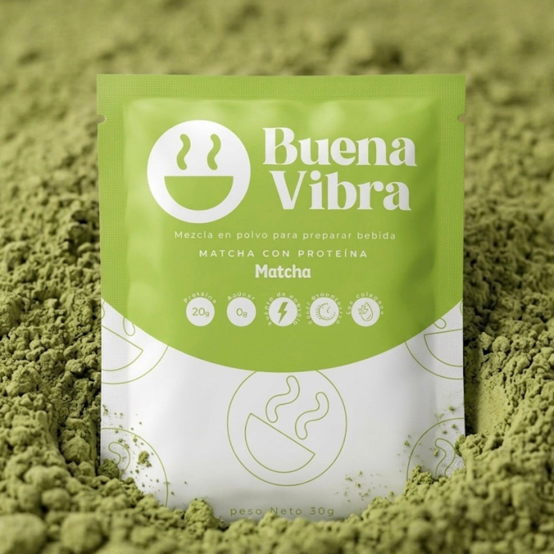Matcha Latte de Proteína Sachet