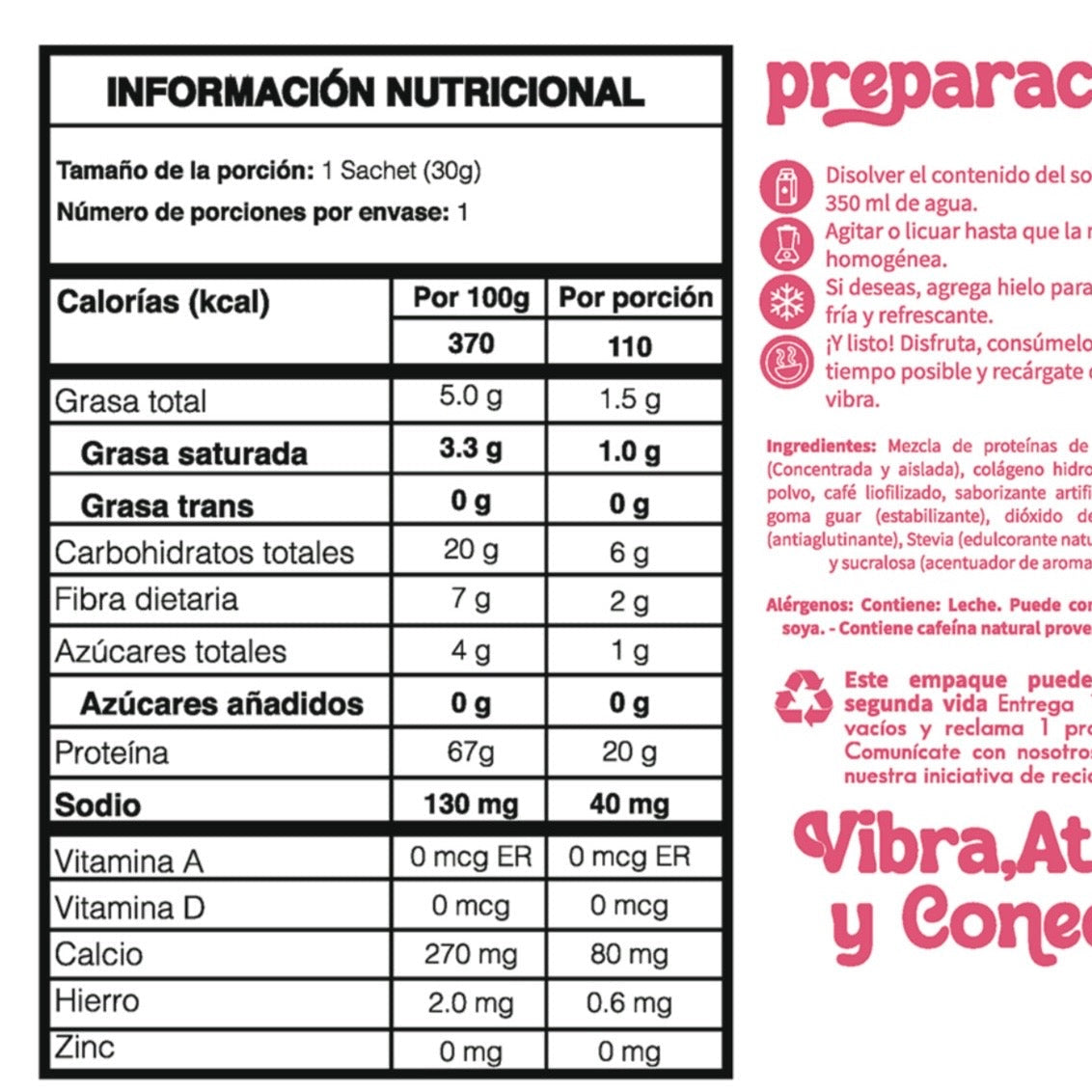 Latte de Proteína Chocolate Sachet