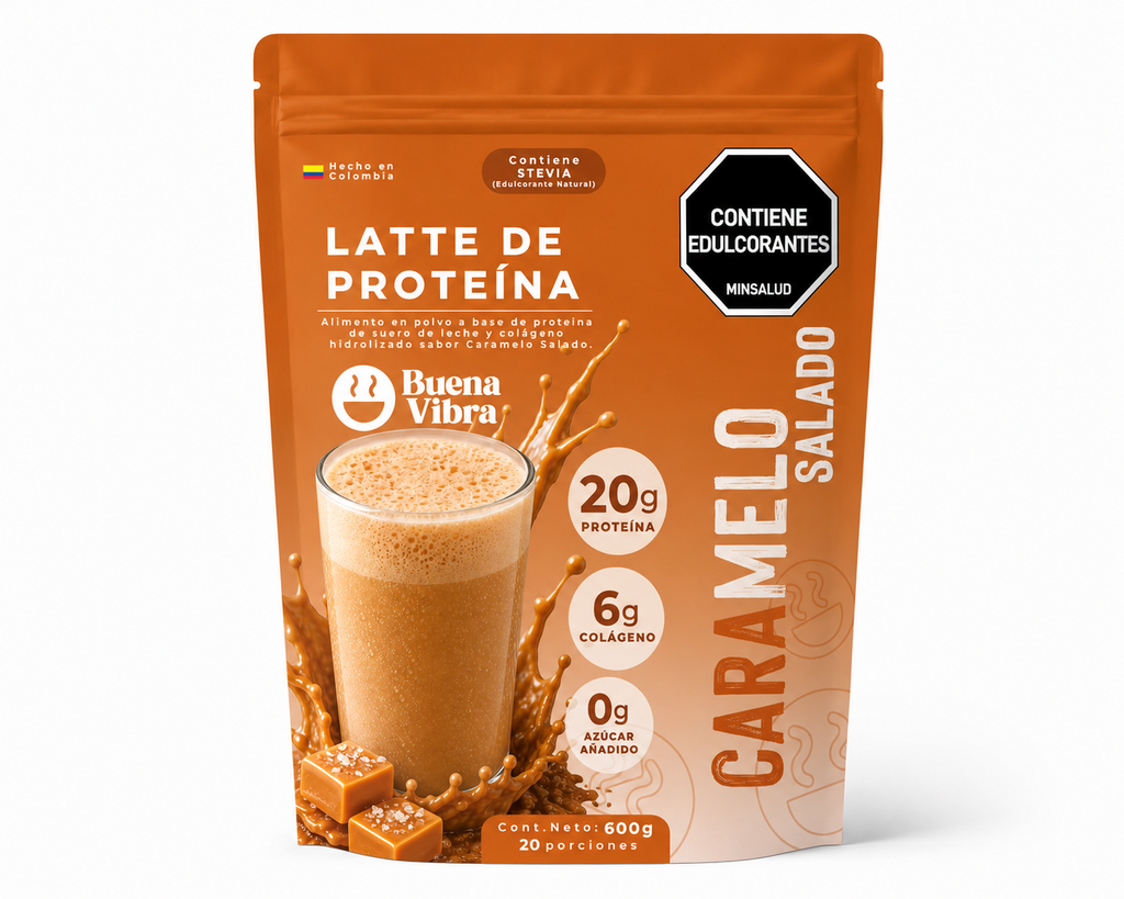 Latte de Proteína de Caramelo Salado 600g