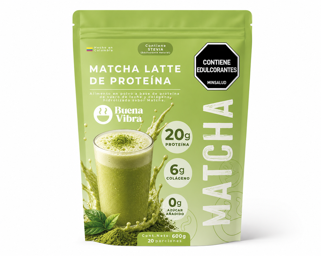 Matcha Latte de Proteína 600g