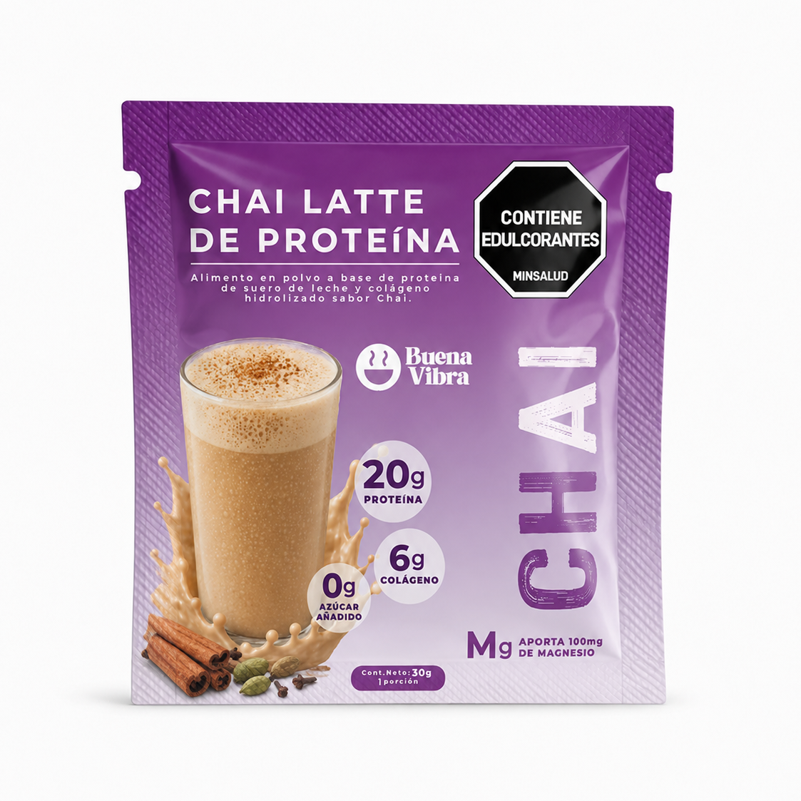 Chai Latte de Proteína Sachet