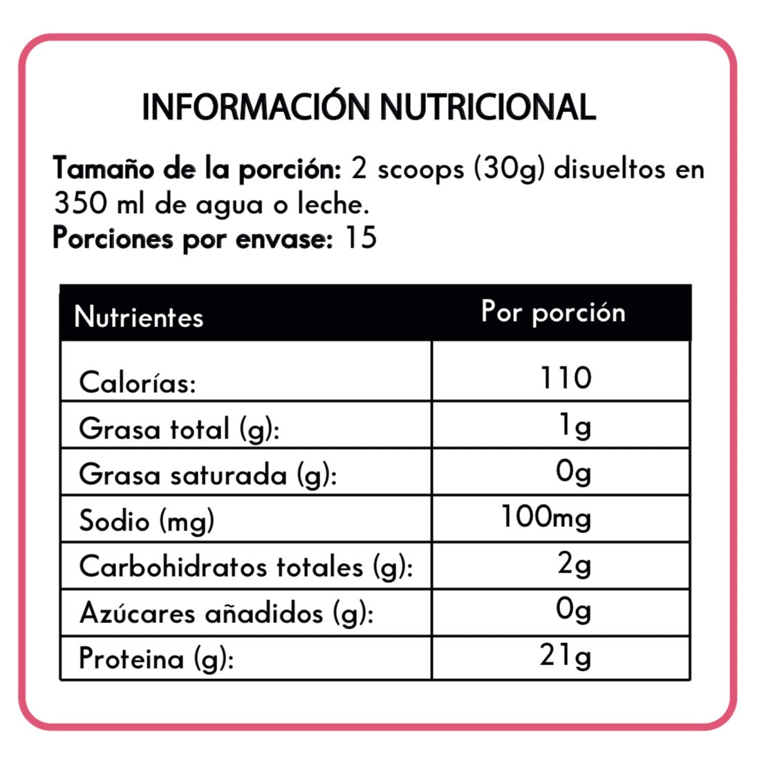 Café con Proteína de Chocolate 450g