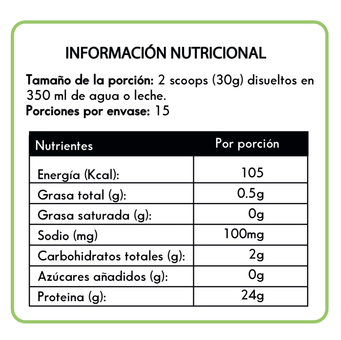 Matcha con Proteína  450g