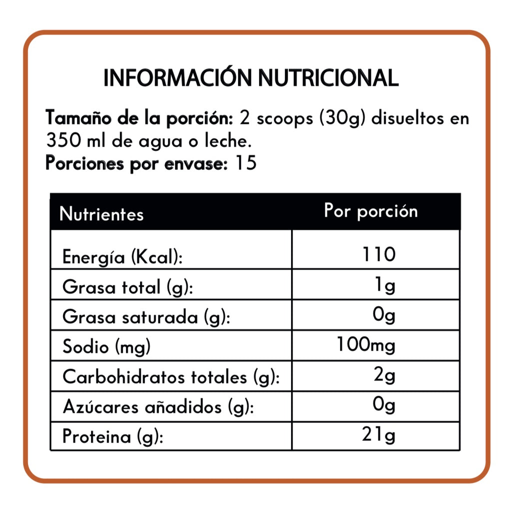 Café con Proteína de Caramelo 450g