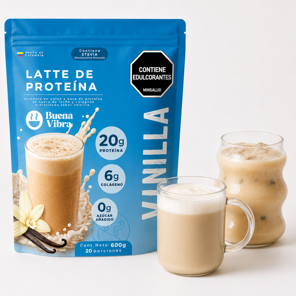 Latte de Proteína de Vainilla 600g
