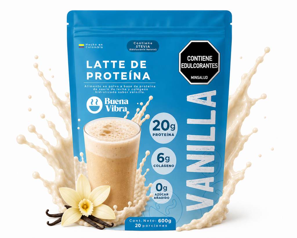 Latte de Proteína de Vainilla 600g