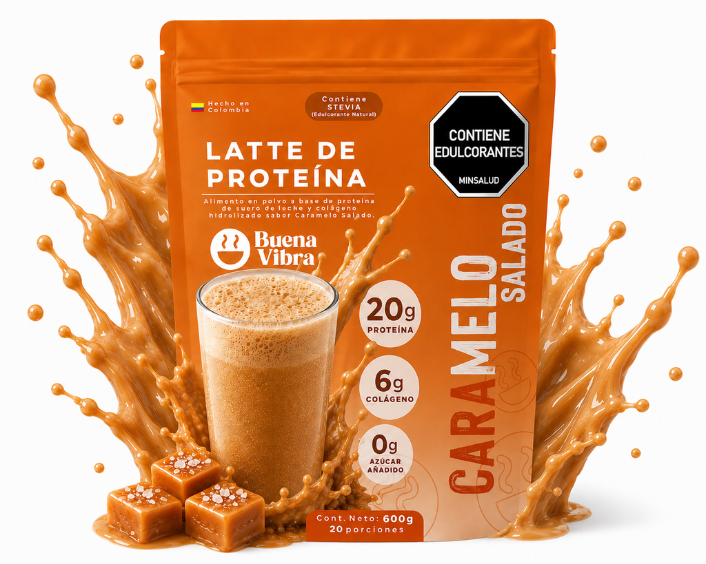 Latte de Proteína de Caramelo Salado 600g