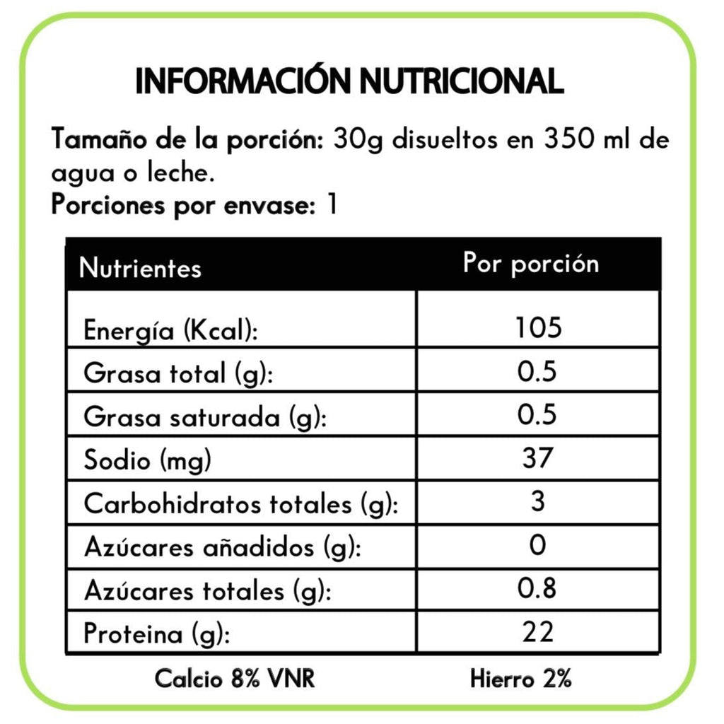 Matcha con Proteína To-Go Sachet 30g